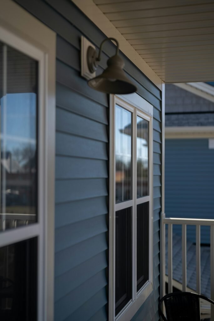 House exterior with clean siding